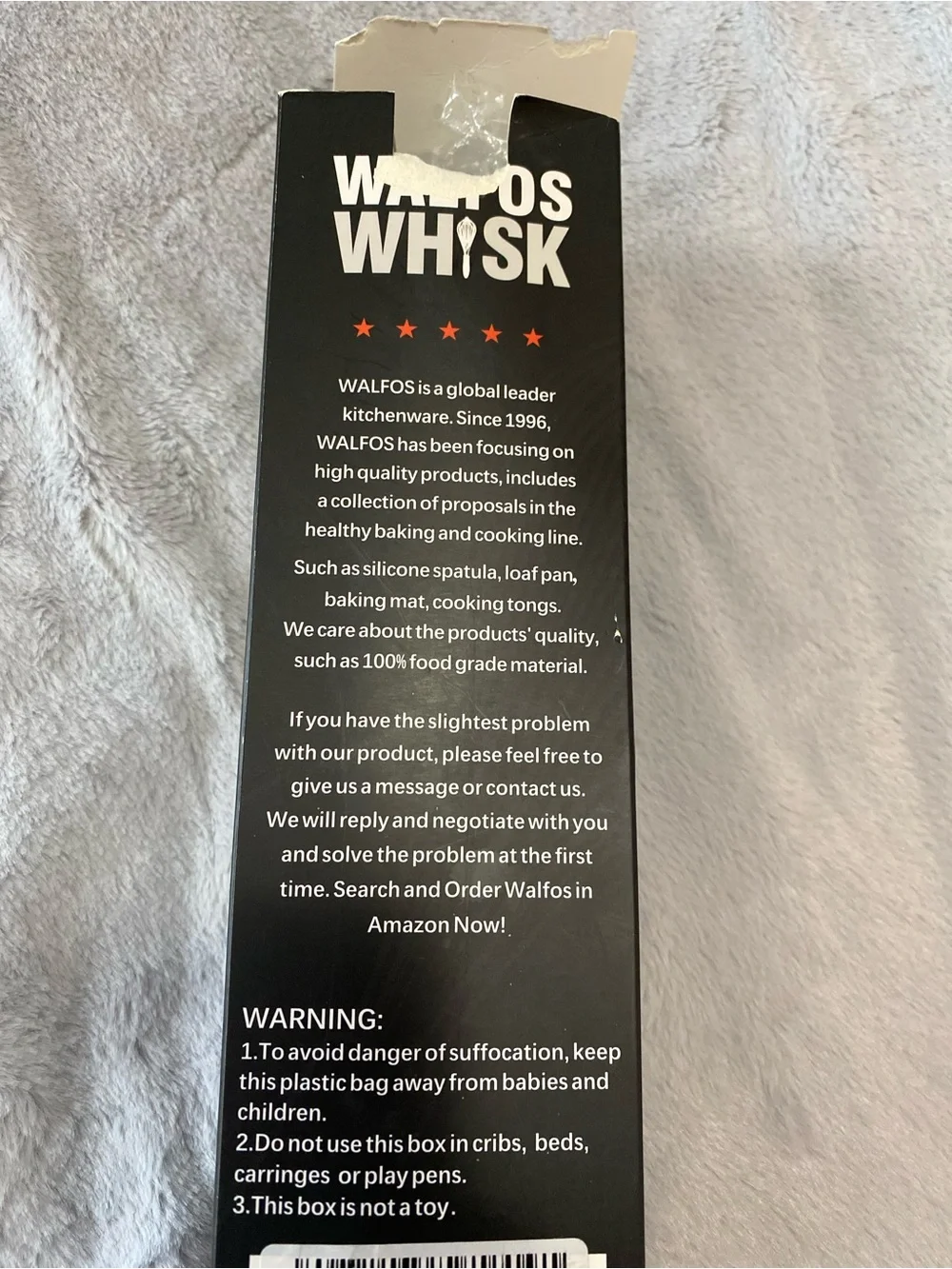 Wolfs Whisk heavy duty silicon whisk 5 piece set